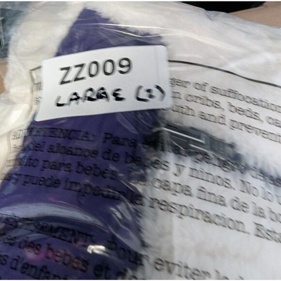 NFL Minnesota Vikings Vest Womens Large Reversible Sherpa Puffer Vest NWOT - Picture 7 of 7